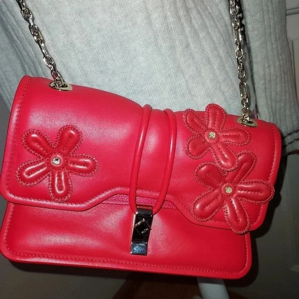 MCM NWOT Candy Applique Leather Crossbody